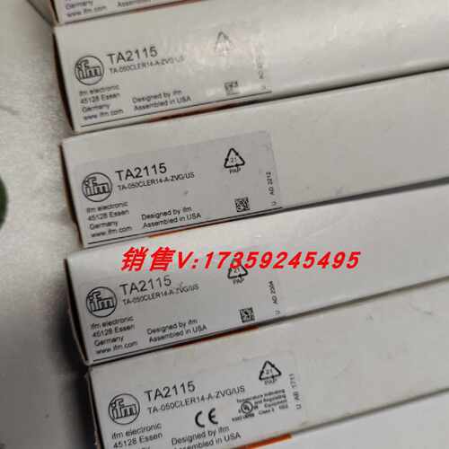 议价IFM TA2115 TA2212 TA2417 TA2531 TA2532易福门 全新原装正