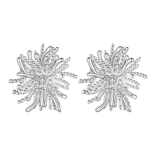 999纯银耳针烟花耳钉女轻奢小众高级感气质耳环2025新款爆款耳饰