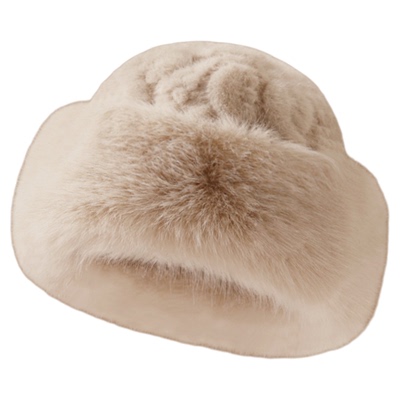 【旅游必备】保暖毛绒渔夫帽