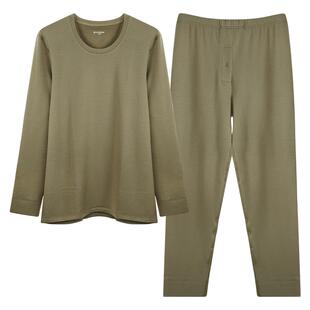 【好波花青素养肤衣】加绒加厚秋衣秋裤套装保暖舒适内衣HT2305