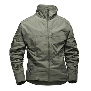 执政官春秋季户外冲锋衣男TAD军迷刺客薄款防水战术外套登山夹克