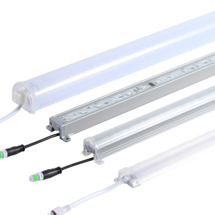 LED数码管七彩护栏管户外防水外墙广告招牌亮化灯 跑马霓虹线条灯