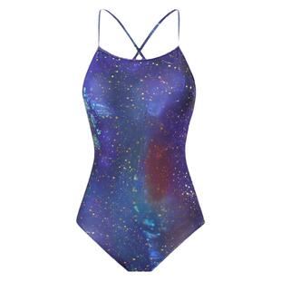 xiangweier竞速泳衣女三角连体专业游泳训练修身包臀专用温泉泳装