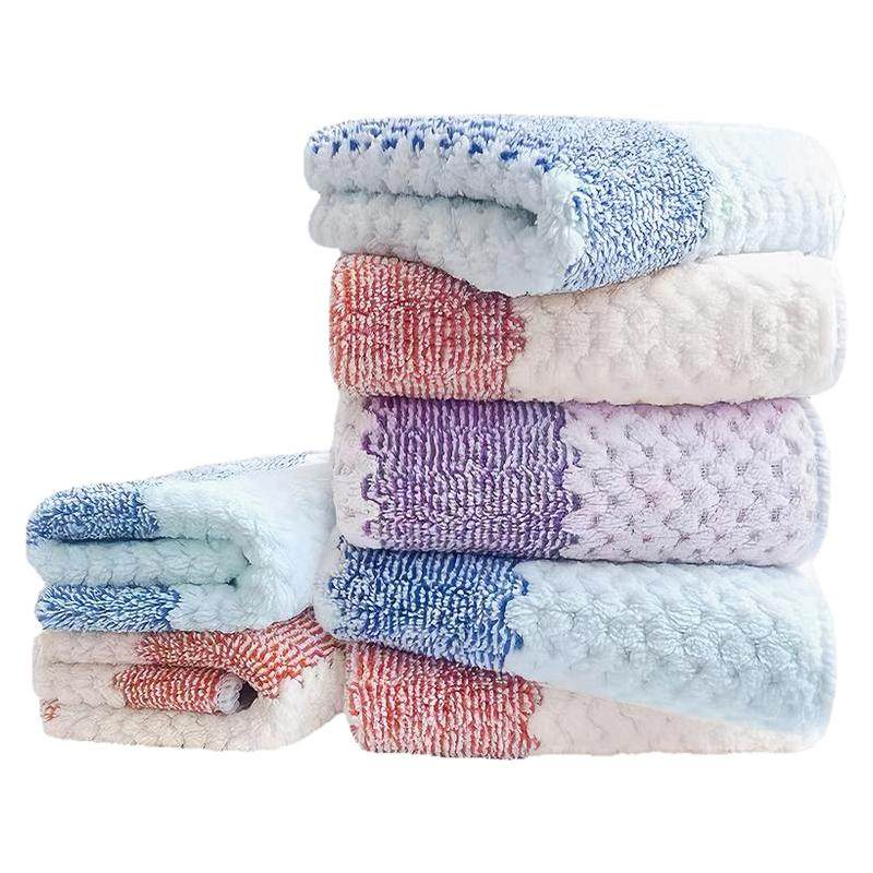 不易沾油厨房抹布加厚吸水柔软家用去污不掉毛洗碗布擦手巾擦桌用