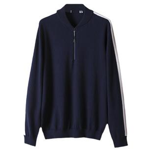 人见人爱 优选款！ 秋季休闲棒球领长袖开衫上衣一线品牌撤柜男装