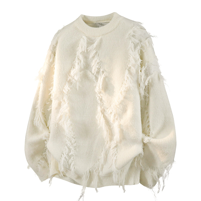 康博男士冬季款休闲百搭纯色毛衣