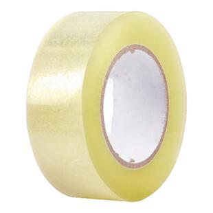 宽6CM长135米淘宝透明本色透明黄米黄色打包胶带透明高粘封箱胶带