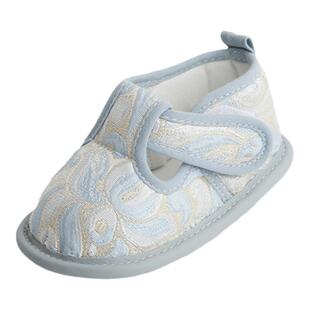 婴儿鞋子男宝宝周岁中式宝宝小布鞋软底婴幼儿室内学步鞋春秋款女