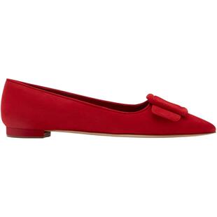 【礼物】MANOLO BLAHNIK玛诺洛/MB女鞋MAYSALE平底鞋