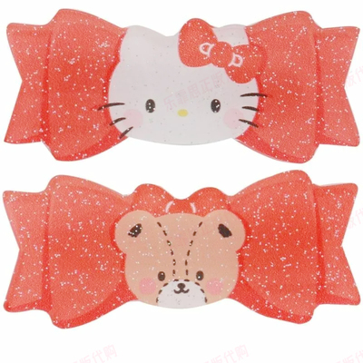 日本正版发圈发夹三丽鸥卡通限量