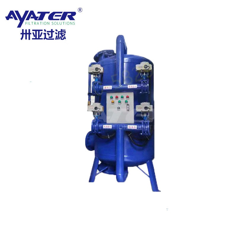 卅亚过滤全自动反冲洗砂石过滤器 石英砂多介质活性炭锰砂过滤器