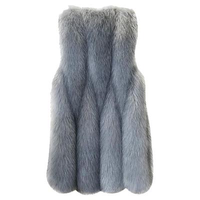 马夹今年流行皮草背心女款时尚女