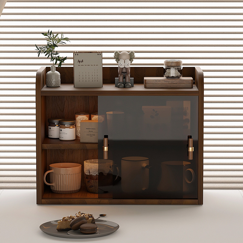 圣柏拉展示柜台面子桌面茶具餐具餐桌收纳盒收纳收纳收纳盒置物架