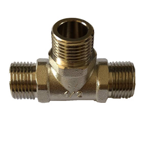 全铜燃气阀球阀燃气管专用三通燃气灶阀门配件天然气接头螺口插口