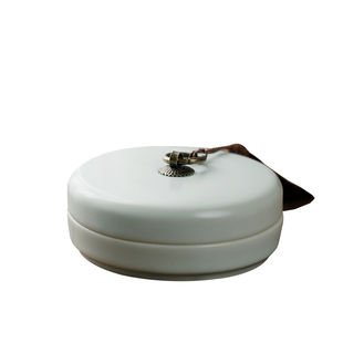 汝窑青瓷火锅砚陶瓷墨盒墨碟墨汁墨水砚台批发专用带盖笔洗文房四宝书法用品国画工具搁笔台笔山笔舔