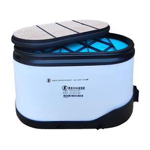 原厂陕汽德龙x3000空气滤芯430460 500 550马力纳米蜂窝x5000空滤