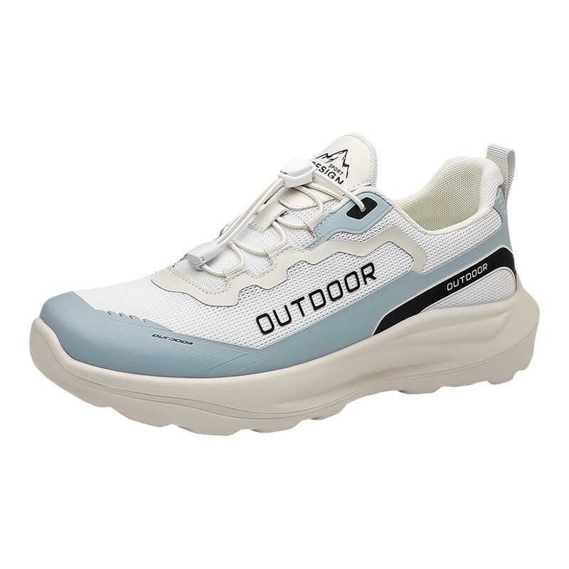 TFO FARD夏季旅游鞋男款户外登山轻便软底徒步登山鞋松紧带便捷鞋