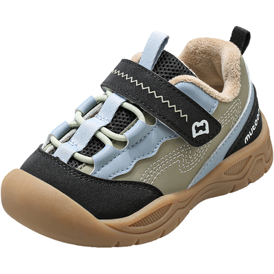 牧童儿童缓震户外加绒运动鞋