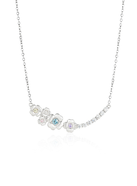 星花蔓语925纯银项链精致高级感