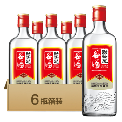 劲牌劲头足谷酒50度500ml露酒