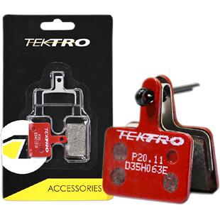 TEKTRO彦豪公路山地车金属树脂复合来令片高制动散热P20.11刹车片
