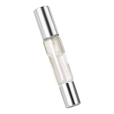 双头两用分装瓶带圆柱透明玻璃瓶