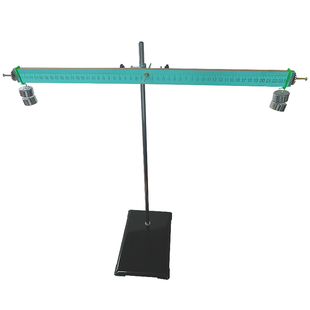 大号木质杠杆尺及支架简易天平金属钩码初中物理力学实验器材杠杆平衡原理实验探究教学仪器学生教学演示仪器