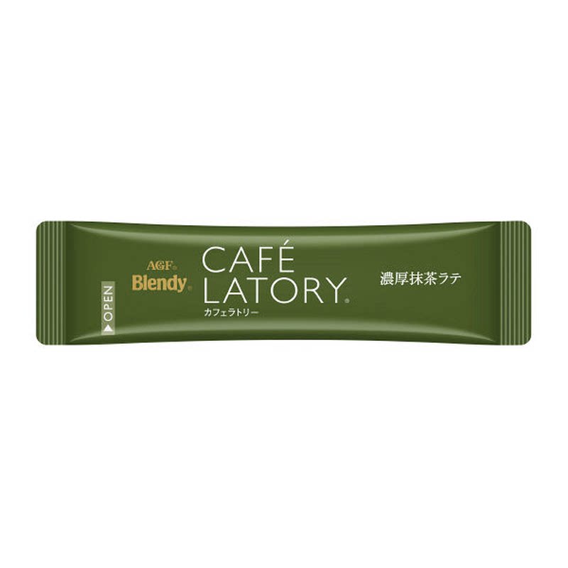 香港进口即冲速溶浓厚抹茶拿铁72g特色饮品6条入x 2新品速溶盒装