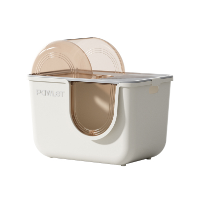 喵喵乱撞猫砂盆防臭超大号顶入式防带砂外溅巨型猫厕所全加高封闭