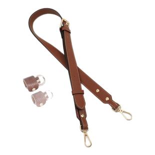 适用龙骧包小号肩带免打孔真皮longchamp珑骧包带改造斜挎背带