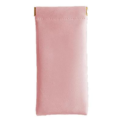 通用墨镜收纳袋自动闭合绒布包女