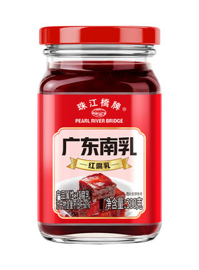 珠江桥牌广东南乳腐乳300g