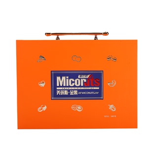 美荻斯坚果1号金果礼盒果干坚果礼盒年货过节高档送长辈亲戚礼盒