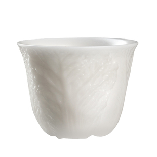 妙莲天香陈德根大师手工浮雕主人杯家用送礼高档陶瓷茶具茶杯单杯