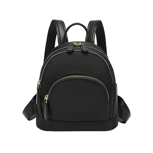香港代购牛津布双肩包女2025新款大学生简约书包百搭洋气旅行背包
