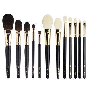 毕加索散粉刷腮红刷高光刷眼影刷眉刷动物毛沧州青县纯白色化妆刷