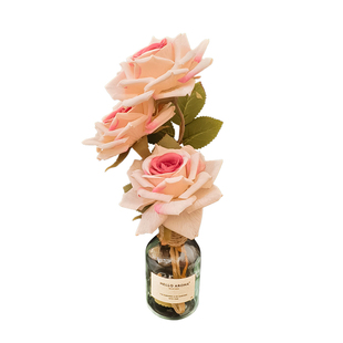 车载曼塔玫瑰花束ins风汽车内饰品摆件水杯架装饰氛围感女生礼物