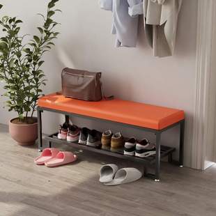 架长条穿鞋 服装 柜一体鞋 凳门口玄关家用凳铁坐凳鞋 艺 店更衣室换鞋
