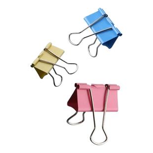 晨光长尾夹燕尾夹大号夹子文具彩色小文件夹子凤尾夹多功能票夹试卷书夹子不锈钢小夹子手账夹子办公用品