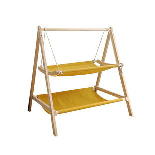 Treasure Tail 实木双层猫窝吊床四季通用宠物窝狗狗猫咪冬季猫窝