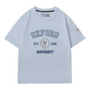 英国名校剑桥牛津帝国理工伦敦大学短袖T恤衫男女儿童装学生半袖