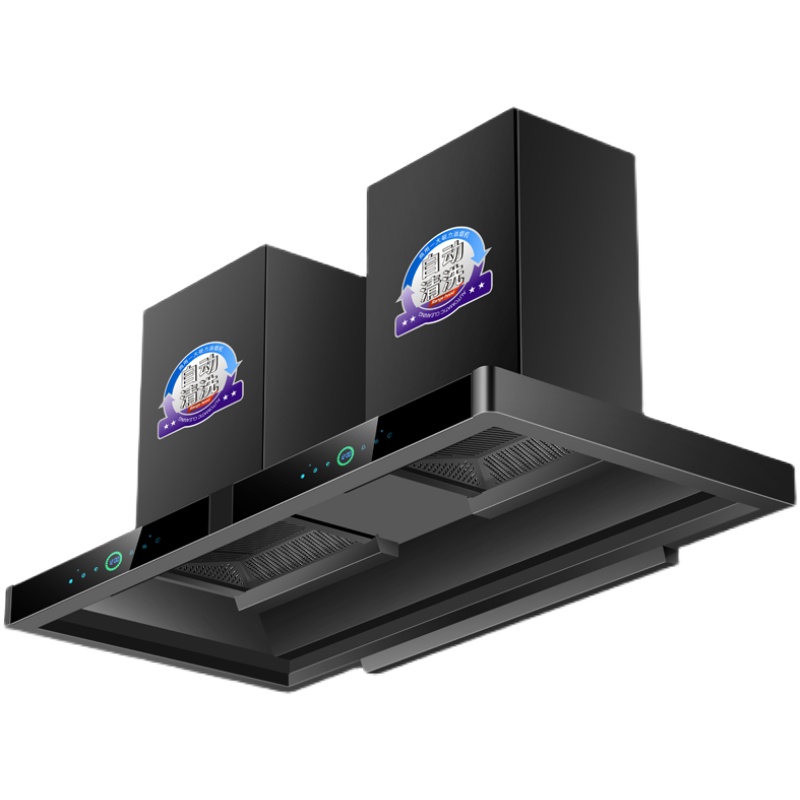 商用油烟机饭店餐厅厨房大型顶吸油烟机大吸力排风单双电机油烟机