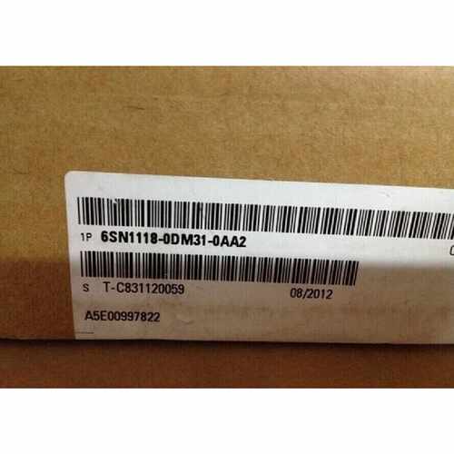 6SN1118-0DM31-0AA2 伺服驱动器轴卡6SN1 1180DM310AA2