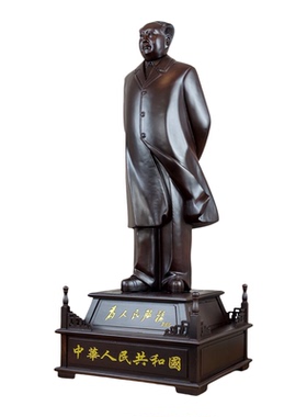 黑檀木雕毛主席雕像毛泽东工艺品