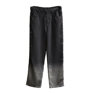 B1HAF2345 PEACEBIRD男装商场同款装2025夏休闲牛仔裤B1HAF2345L8