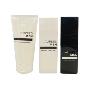 欧珀莱俊士三件套男士护肤品套装洗面奶水乳液补水保湿套盒