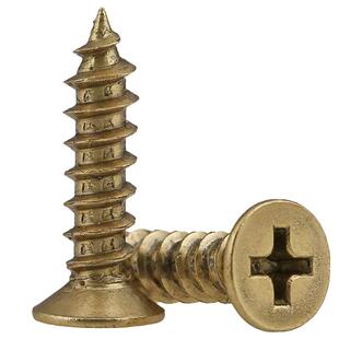 黄铜十字沉头自攻螺丝系列木螺丝黄铜平头自攻丝螺钉M3M3.5M4M5M6