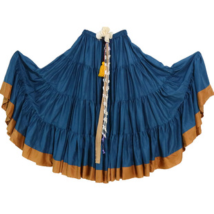 ATS部落肚皮舞吉普赛波西米亚全棉大圆裙4层16码经典热卖CWW02