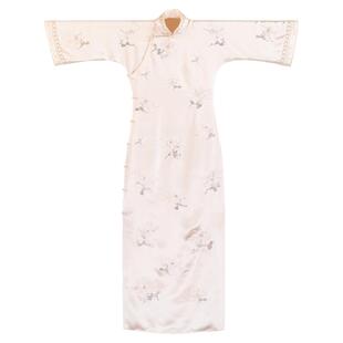 梦清枝丨一城风絮丨绣花复古民国风倒大袖全开襟立领旗袍日常