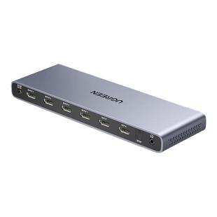 绿联hdmi矩阵四进二出带音频光纤视频画面分配器4K高清线机顶盒电脑分屏显示器拓展多屏4进2出同时转换切换器